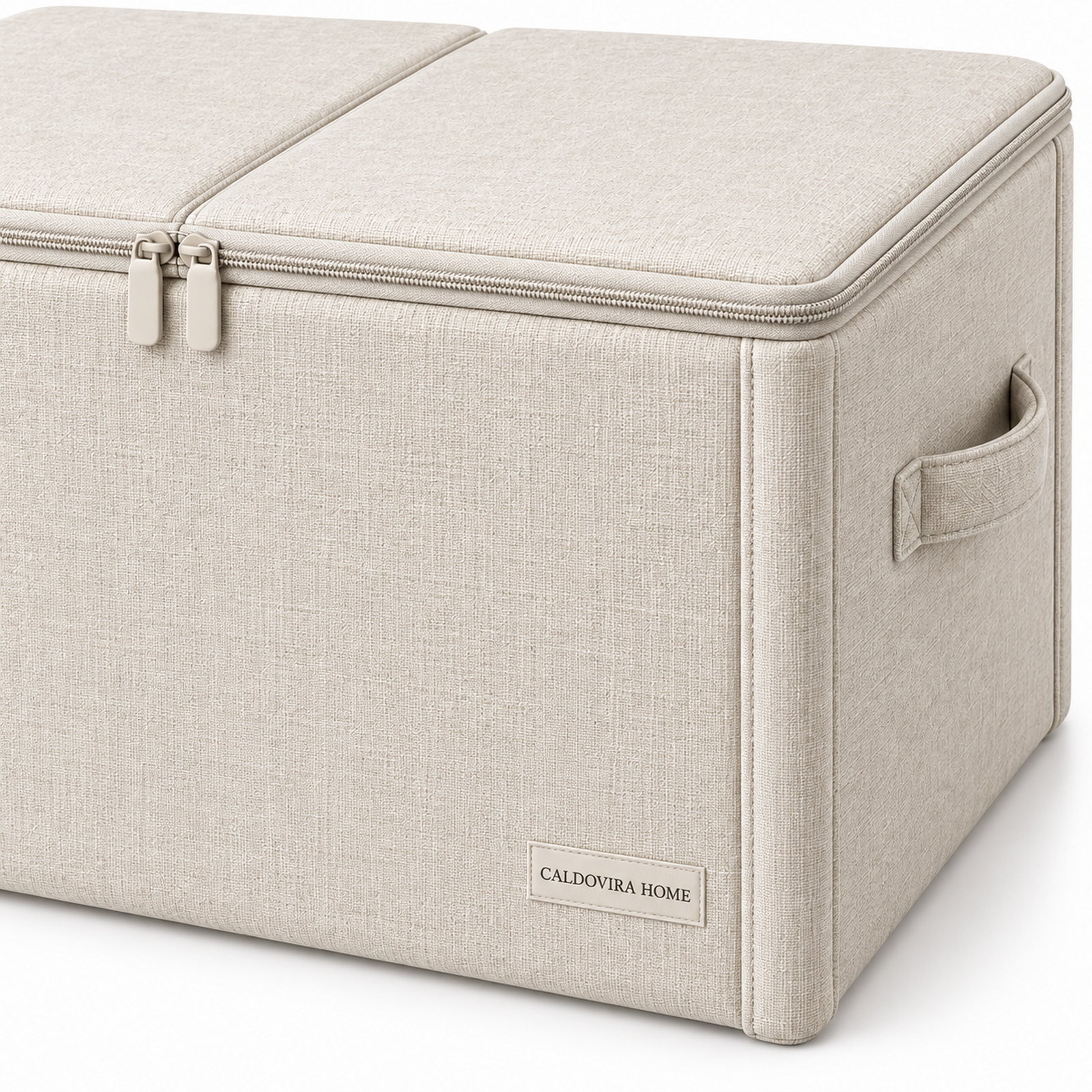 CALDOVIRA HOME LinenVault Structured Bedding Box