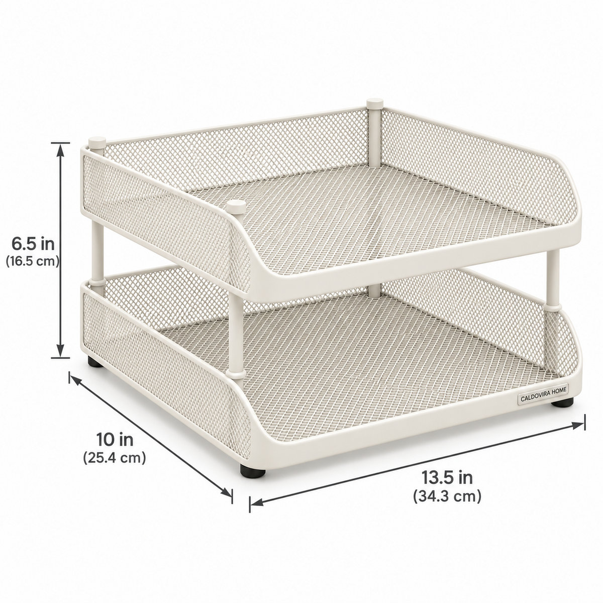 CALDOVIRA HOME StackArc Letter Tray Set