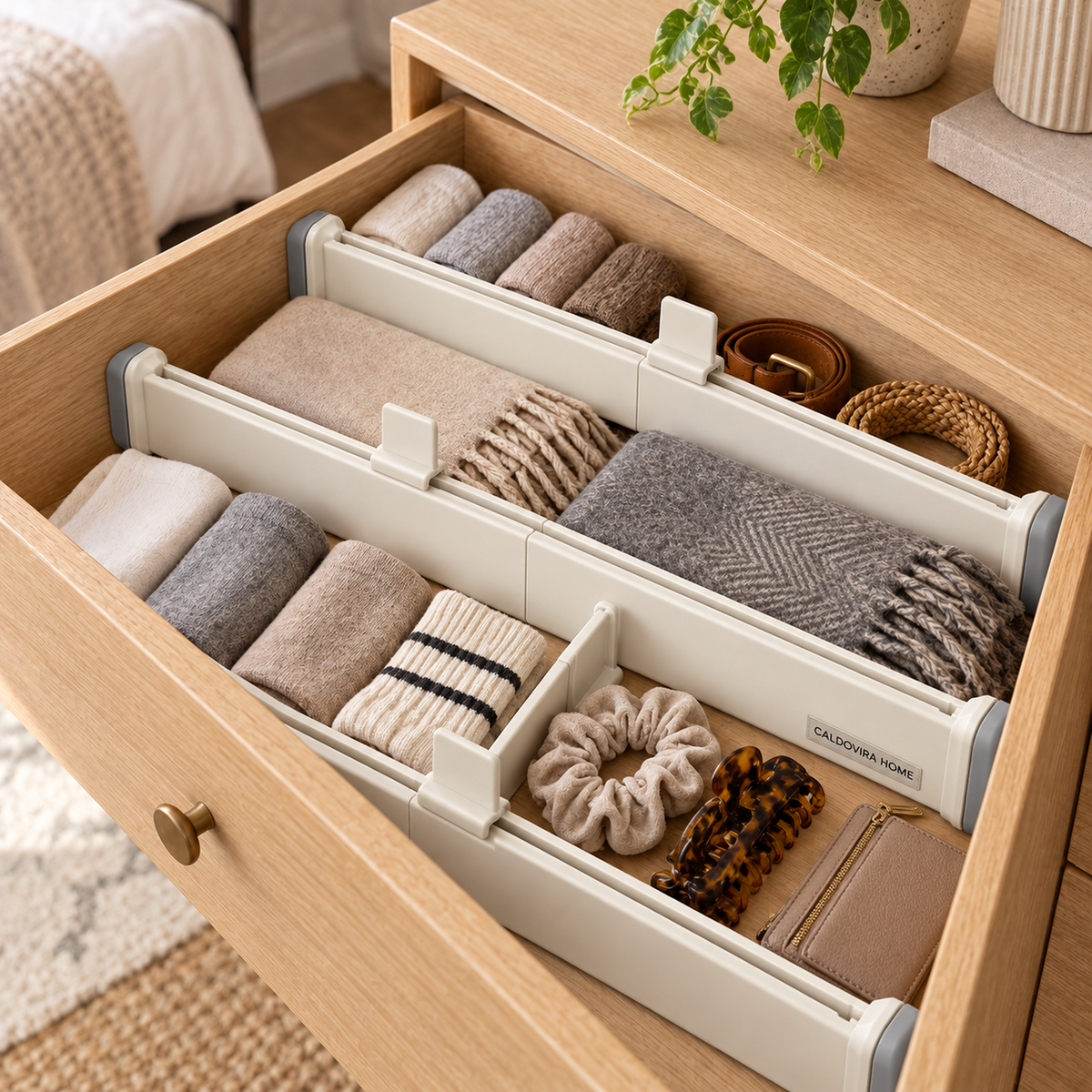 CALDOVIRA HOME FlexLine Adjustable Drawer Dividers