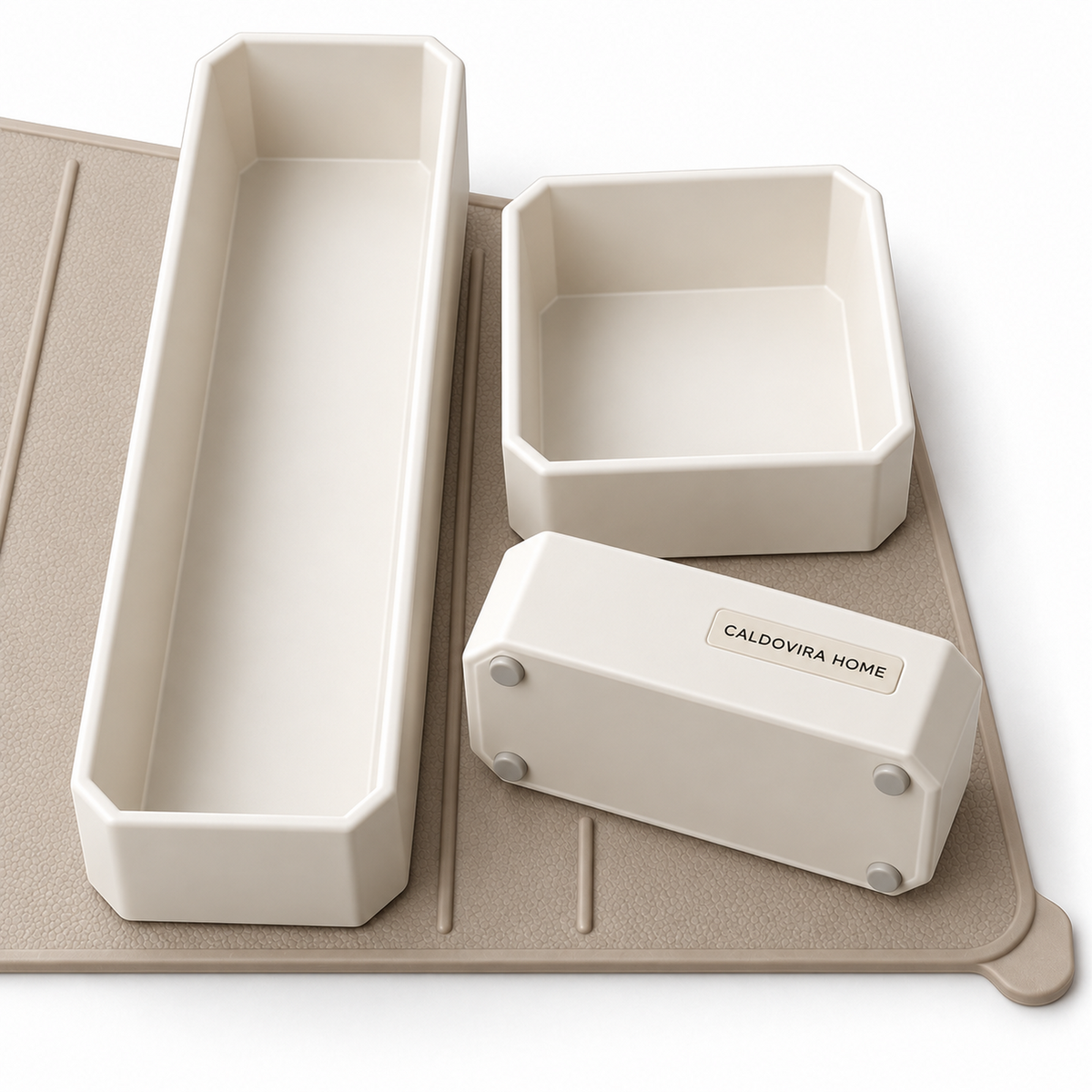 CALDOVIRA HOME GridNest Modular Organizer Set