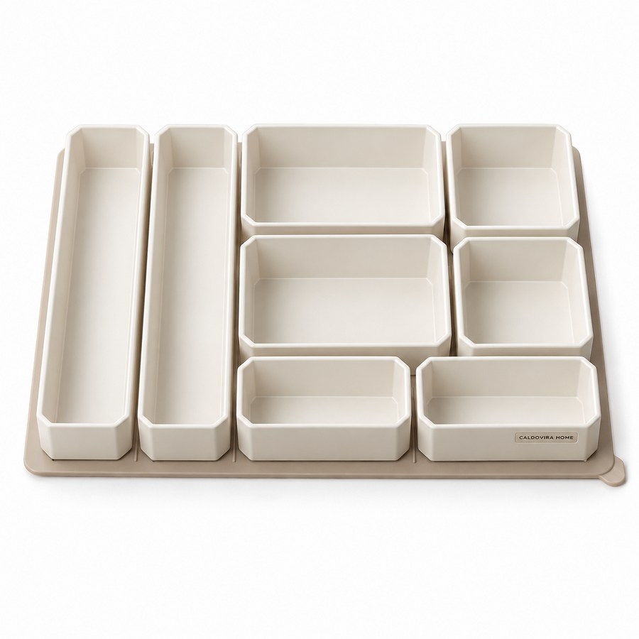 CALDOVIRA HOME GridNest Modular Organizer Set