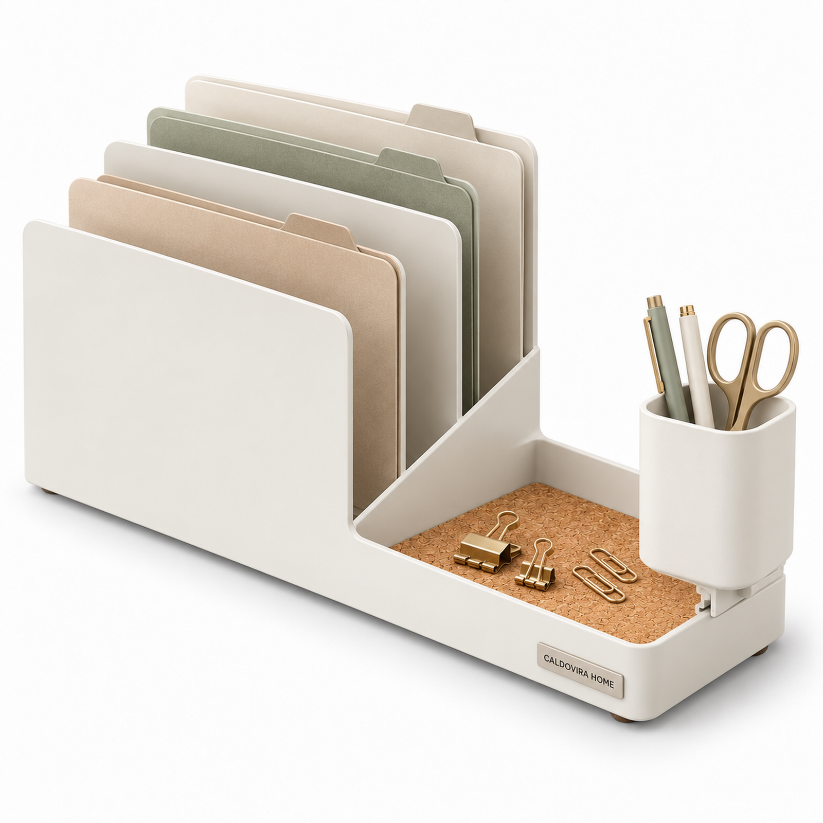CALDOVIRA HOME PivotDesk File & Supply Caddy