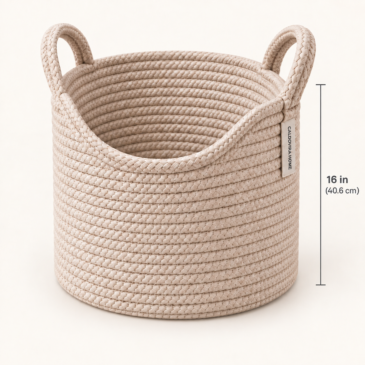 CALDOVIRA HOME NestArc Round Blanket Basket